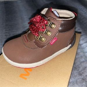 Merrell barestep boots 2, size 6 toddler boy. New in box